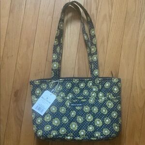 Bella Taylor Dotted Daisy Shoulder Tote